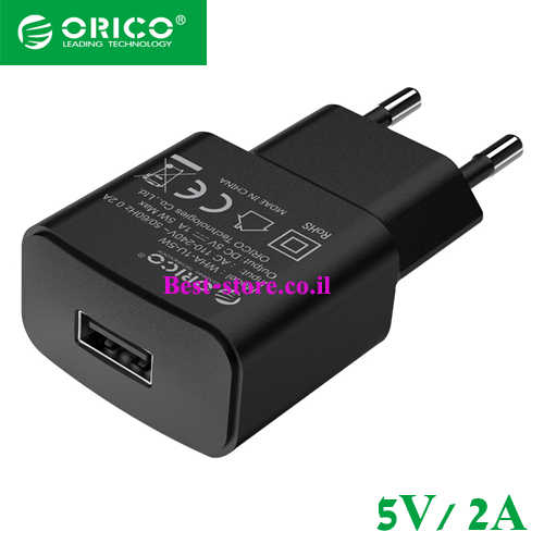 מטען קיר ORICO USB 5V/2A