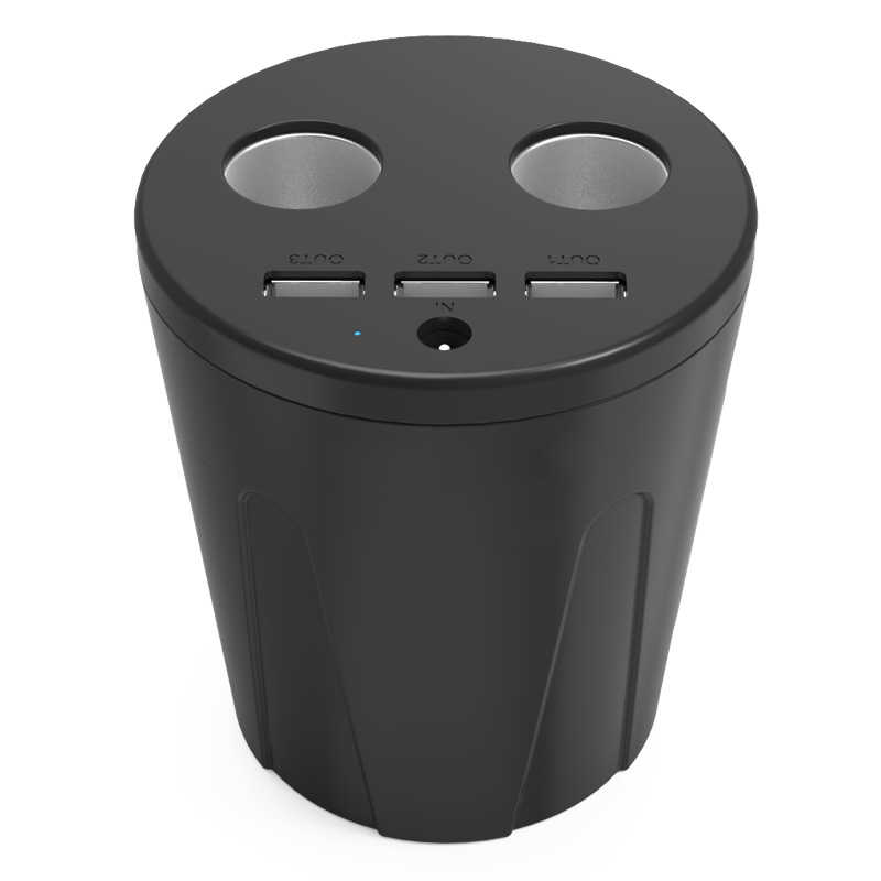 מטען לרכב מאפרה Orico 7.2A/36W דגם MP-3U2S