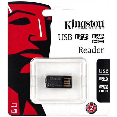 קורא כרטיס זיכרון Micro SD תוצרת Kingston דגם FCR-MRG2